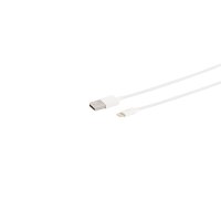 USB Lade-Sync Kabel, USB A Stecker auf 8-Pin Stecker,...