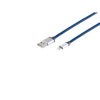 USB-Ladekabel A Stecker auf 8-pin Stecker 0,3m