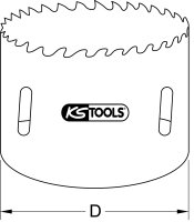 HSS Bi-Metalllochsäge, Ø 16mm