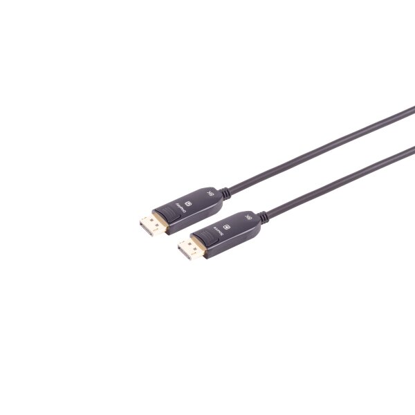 Displayportkabel-Optisches DisplayPort Kabel, Rev1, 8K, 100m