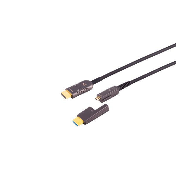 Optisches HDMI Verlegekabel-Set, 10K, 5m