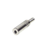 Klinkenkupplung Mono 3,5mm, Metall