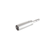 XLR-Stecker / Klinkenstecker 6,3 mm, Stereo