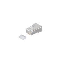 Netzwerkstecker RJ45 mit Einfädelhilfe, für cat.6