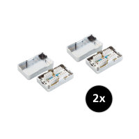 2x Cat. 6 LSA-connection-BOX