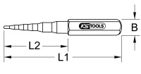 Universal-Stufenschlüssel, 5-stufig,...