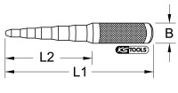 Universal-Stufenschlüssel, 5-stufig, 8-16mm