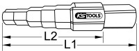 Universal-Stufenschlüssel, 6-stufig, 9,5-17mm