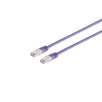 Patchkabel, cat. 5e, SF/UTP, violett, 10,0m