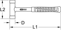 Rückschlagfreier Schonhammer