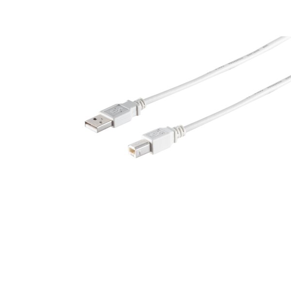 USB Kabel A Stecker / B Stecker USB 2.0 0,5m