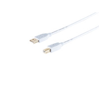 USB High Speed 2.0 Kabel, A/B Stecker, USB 2.0,...