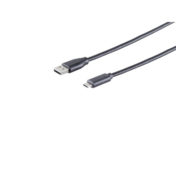 USB Kabel, 3.1 C-Stecker - 2.0 A-Stecker, 1m