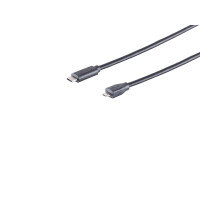 USB Kabel, 3.1 C-Stecker - 2.0 Micro B-Stecker 3m