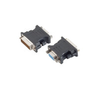 Adapter DVI-I Stecker 24+5 Dual-Link/VGA-Buchse