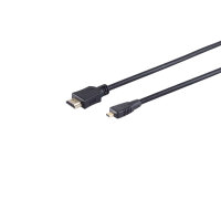 HDMI A-Stecker/HDMI D-Stecker micro verg HEAC 2m