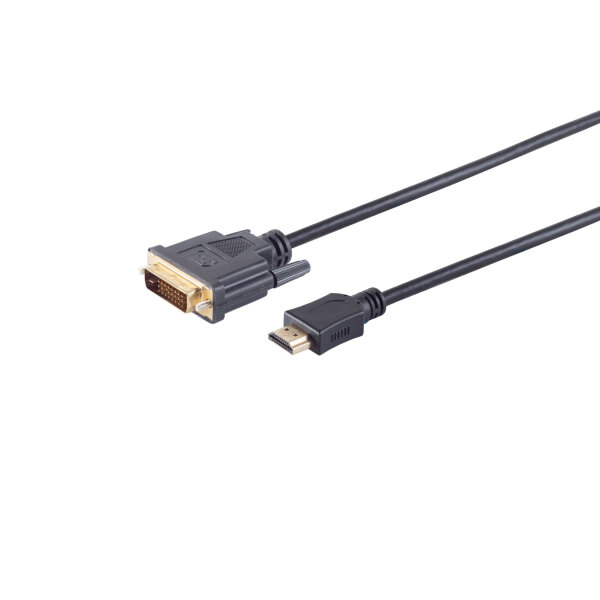 HDMI Stecker / DVI-D (24+1) Stecker verg. 1,5m