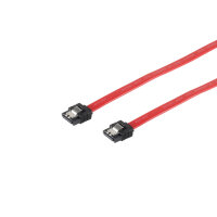 SATA-III-Kabel 3/6Gps. St./St. Befestigung 0,5m