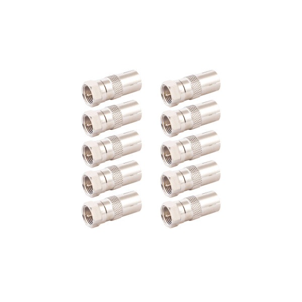 IEC-Buchse auf F-Stecker SET10x