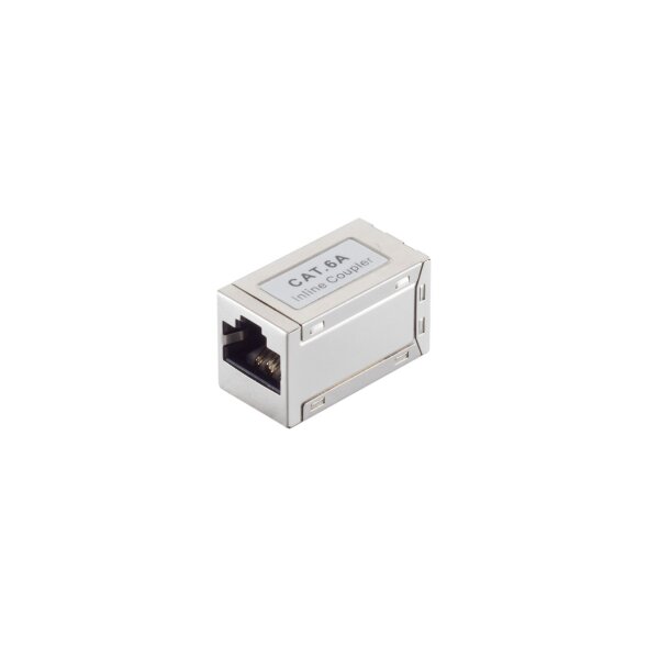 shiverpeaks®--Adapter Modular Patch Verbinder-cat. 6A Kabelverbinder Doppelbuchse RJ45 STP