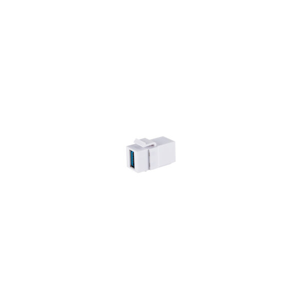 shiverpeaks®--Keystone Verbinder USB-A-Buchse 3.0, 5Gbps, Winkel