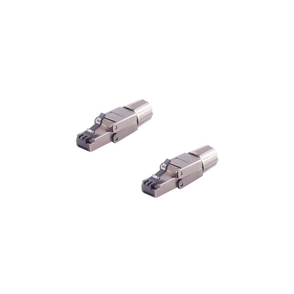 shiverpeaks®--RJ45 cat. 8.1 feldkonfektionierbarer Stecker werkzeuglos, quick, STP--VE2