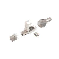 shiverpeaks®--Netzwerkstecker, cat. 6A Tool-less RJ45...