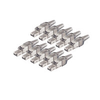 shiverpeaks®--Netzwerkstecker, cat. 6A Tool-less RJ45...