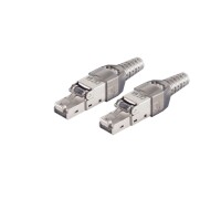 shiverpeaks®--Netzwerkstecker, cat. 6A Tool-less RJ45...