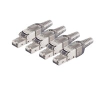 shiverpeaks®--Netzwerkstecker, cat. 6A Tool-less RJ45...