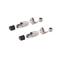 shiverpeaks®--Netzwerkstecker, cat. 6A Tool-less RJ45...