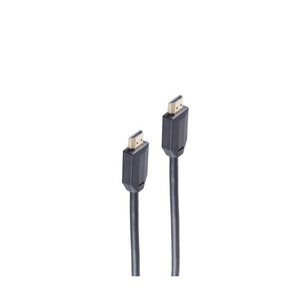 shiverpeaks®--Ultra HDMI Anschlusskabel, HDMI Stecker auf HDMI Stecker, 10K, schwarz, 0,5m