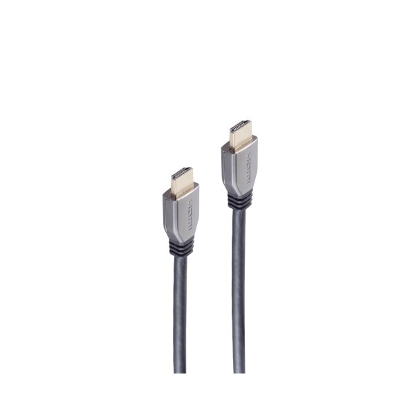 shiverpeaks®--Ultra HDMI Anschlusskabel, HDMI Stecker auf HDMI Stecker, 10K, Metall Stecker, 0,5m