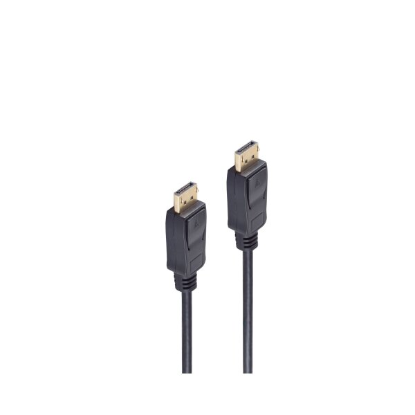 shiverpeaks®--Displayport Anschlusskabel 1.2, Displayport Stecker auf Displayport Stecker, 4K2K, 2m