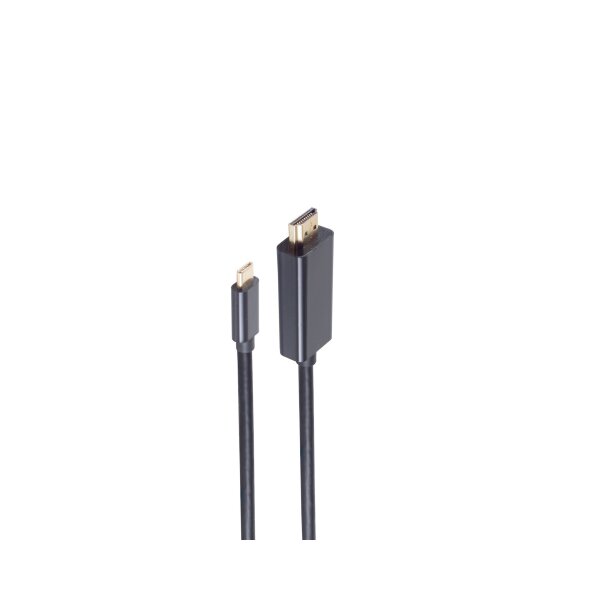 shiverpeaks®--HDMI Anschlusskabel. HDMI Stecker auf USB C® Stecker, 8K, 60Hz, 1m