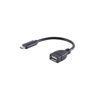 shiverpeaks®--Adapter, USB-C-Stecker auf  USB 2.0 A...