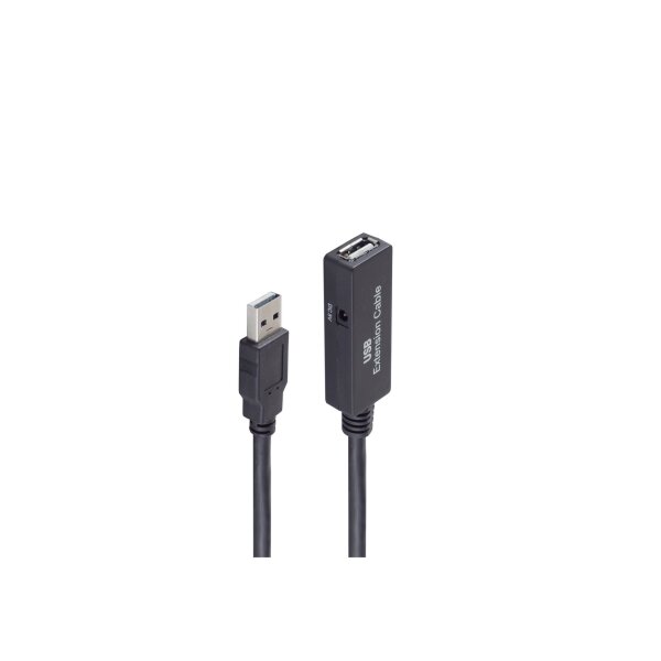 shiverpeaks®--USB 2.0 Verlängerung, AKTIV, A Stecker auf A Buchse, USB 2.0, 5,0m