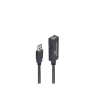 shiverpeaks®--USB 2.0 Verlängerung, AKTIV, A...