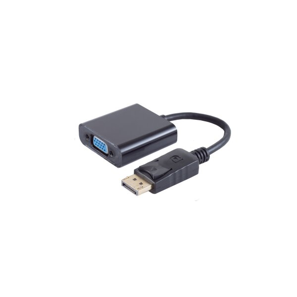 shiverpeaks®--Adapter, Displayport Stecker 1.2 auf VGA Buchse