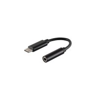 shiverpeaks®--USB C Audio Adapter, digital, schwarz