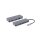 shiverpeaks®--USB-DOCK--USB-C multiport Dockingstation, 11in1, HDMI, VGA, PD, Hub, SD, LAN, AUX