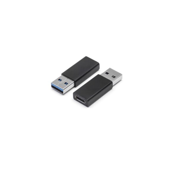 shiverpeaks®--Adapter, USB-A Stecker auf USB-C Buchse, 3.0, schwarz