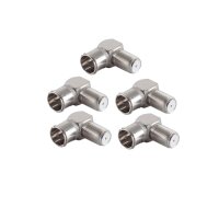 shiverpeaks®--Adapter-SET, 5x F-Quick Winkel-Adapter...