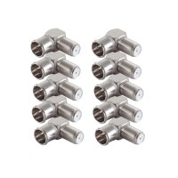 shiverpeaks®--Adapter-SET, 10x F-Quick Winkel-Adapter...