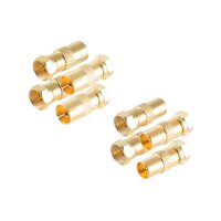 shiverpeaks®--Adapter-SET, 2x IEC-Buchse auf...