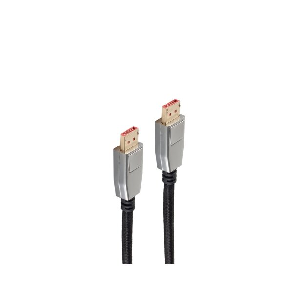 shiverpeaks®--Displayport 1.4 Kabel, Displayport Stecker auf Displayportstecker, 8K, 5,0m