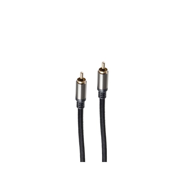 shiverpeaks®--RCA-Audio-/Videokabel, Cinch Stecker auf Cinch Stecker, 1,0m