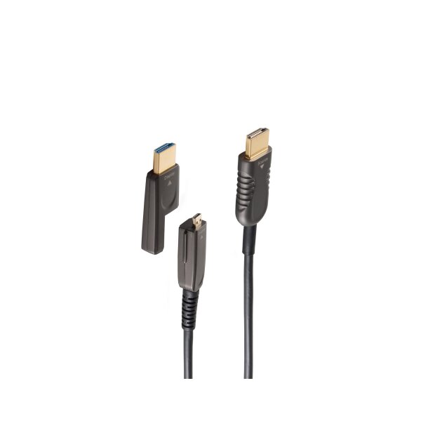 shiverpeaks®--Optisches HDMI Verlegekabel-Set, 4K, 10,0m