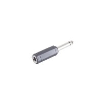 shiverpeaks®--Adapter, Klinkenstecker Mono 6,3mm auf...