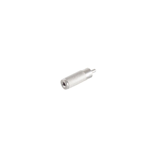 shiverpeaks®--Adapter, Cinchstecker auf Klinkenkupplung  Mono 3,5mm, Metall